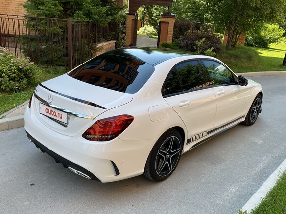 2018 Mercedes-Benz C-Класс 200 IV (W205) Рестайлинг, белый - вид 7