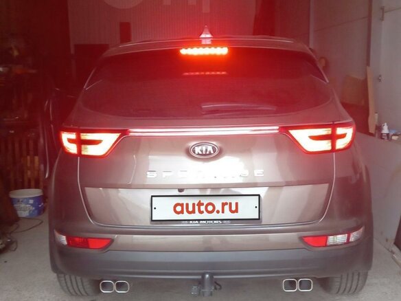 2017 Kia Sportage IV, коричневый, 2400000 рублей - вид 8