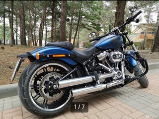 2018 Harley-Davidson Breakout, синий, 2500000 рублей, вид 2