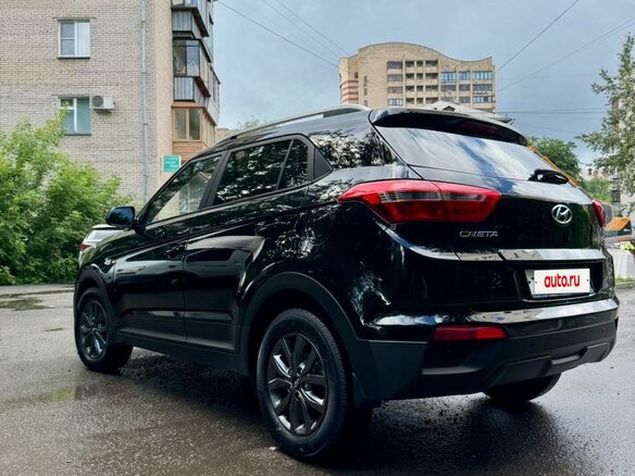 2021 Hyundai Creta I Рестайлинг, чёрный, 1650000 рублей - вид 3