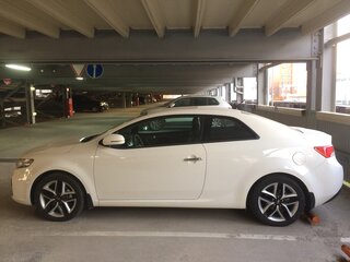 2011 Kia Cerato Koup II, белый, 3200000 рублей, вид 3