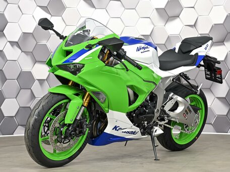 2024 Kawasaki ZX-6R Ninja, зелёный, 1299000 рублей, вид 2