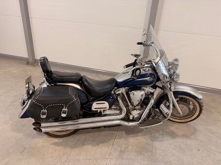 2007 Yamaha XV 1700 Road Star, синий, 645000 рублей, вид 2