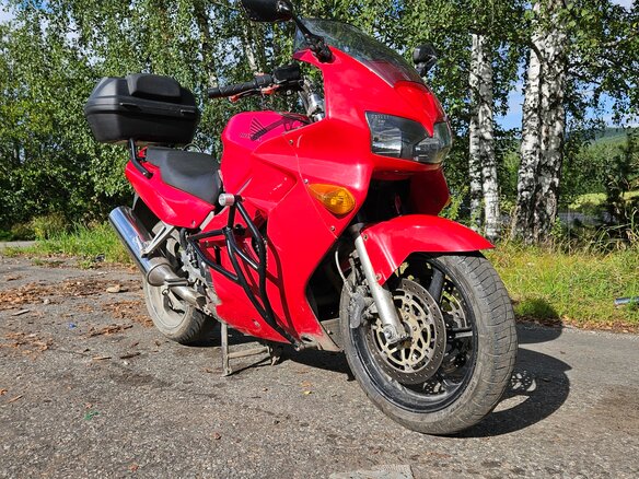 1998 Honda VFR 800, красный, 390000 рублей - вид 6