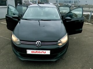 2011 Volkswagen Polo V, чёрный, 340000 рублей, вид 3