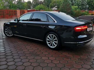 2014 Audi A8 Long III (D4) Рестайлинг, чёрный, 2500000 рублей, вид 2