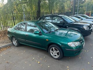2002 Nissan Almera II (N16), зелёный, 360000 рублей, вид 3