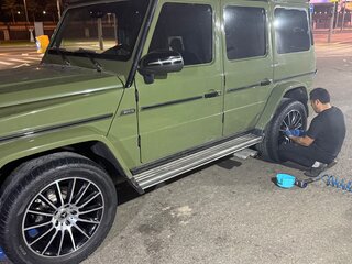 2001 Mercedes-Benz G-Класс 500 II (W463), зелёный, 4100000 рублей, вид 4