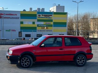 1994 Volkswagen Golf III, красный, 250000 рублей, вид 2