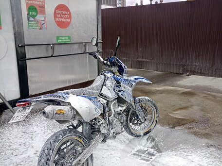 2000 Suzuki DR-Z 400 SM, синий, 350000 рублей, вид 1