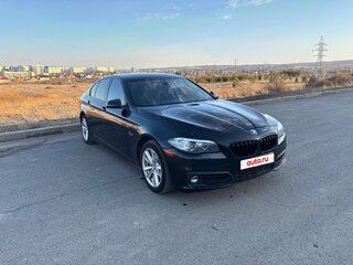 2016 BMW 5 серии 520d VI (F10/F11/F07) Рестайлинг, чёрный, 1720000 рублей, вид 3