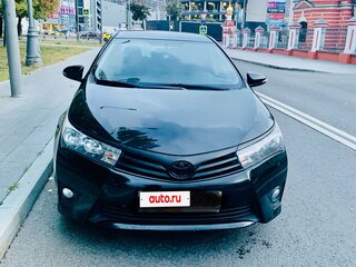 2014 Toyota Corolla XI (E160, E170, E180), чёрный, 1000000 рублей, вид 4