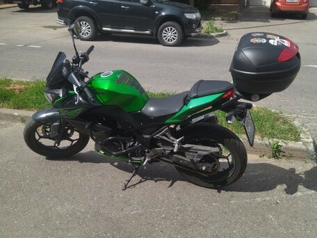 2016 Kawasaki Z 300, зелёный, 370000 рублей, вид 5