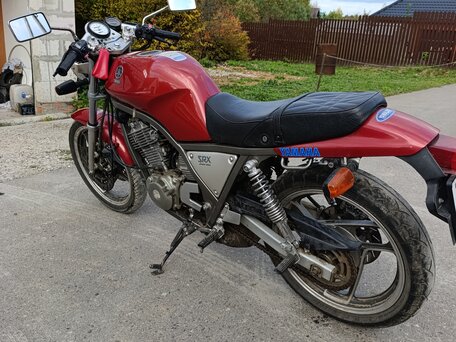 1989 Yamaha SRX400, красный, 200000 рублей, вид 1