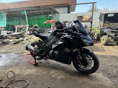 2021 Kawasaki Ninja 1000 SX, чёрный, 990000 рублей, вид 5