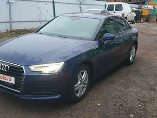 2019 Audi A4 V (B9), синий, 2450000 рублей, вид 1