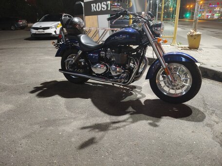 2015 Triumph America, синий, 550000 рублей, вид 1
