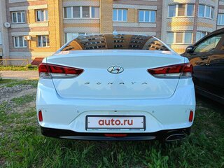 2018 Hyundai Sonata VII (LF) Рестайлинг, белый, 2500000 рублей, вид 5