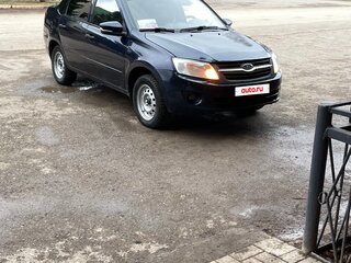 2013 Lada (ВАЗ) Granta I, синий, 310000 рублей, вид 4