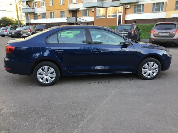 2012 Volkswagen Jetta VI, синий - вид 8