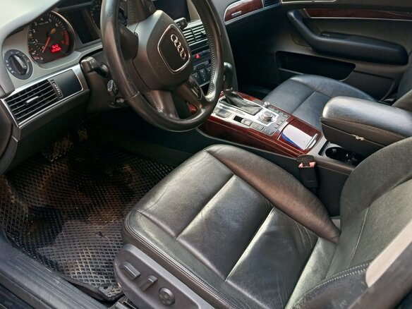 2006 Audi A6 III (C6), чёрный, 900000 рублей - вид 6
