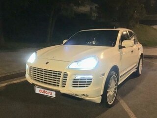 2009 Porsche Cayenne Turbo I Рестайлинг (957), белый, 3357000 рублей, вид 2