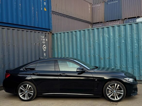 2018 BMW 4 серии Gran Coupe 440i xDrive F32/F33/F36 Рестайлинг, чёрный, 3350400 рублей - вид 1