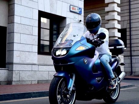 2003 BMW K 1200 GT, фиолетовый, 690000 рублей, вид 1