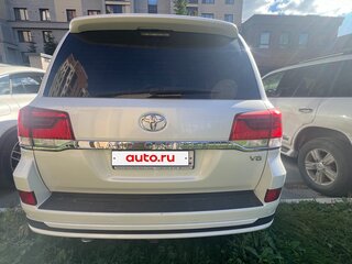 2020 Toyota Land Cruiser 200 Series Рестайлинг 2, белый, 10800000 рублей, вид 5