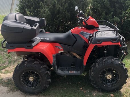 2012 Polaris Sportsman 500, красный, 630000 рублей, вид 5