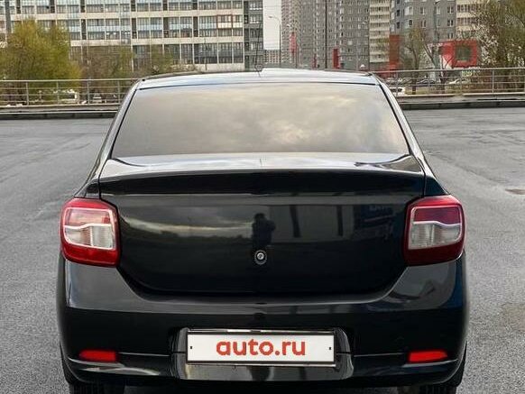 2014 Renault Logan II, чёрный, 535000 рублей - вид 7