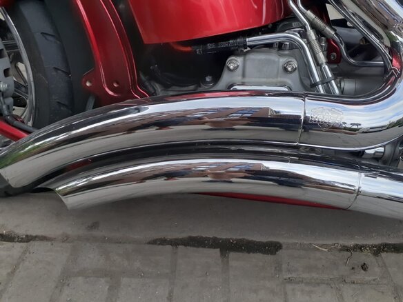 2007 Harley-Davidson CVO, красный - вид 13