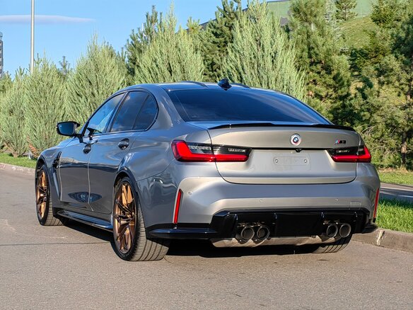 2022 BMW M3 Competition Package VI (G80), серый, 11990000 рублей - вид 20
