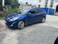 2012 Hyundai Solaris I, синий, 450000 рублей