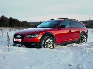 2009 Audi A4 allroad IV (B8), красный, 1700000 рублей, вид 2