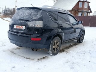 2008 Mitsubishi Outlander II, чёрный, 1200000 рублей, вид 4