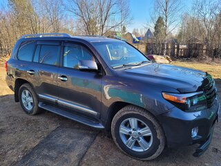 2014 Toyota Land Cruiser 200 Series Рестайлинг 1, серый, 3600000 рублей, вид 5