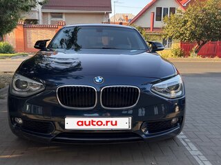 2012 BMW 1 серии 118i II (F20/F21), синий, 1450000 рублей, вид 4
