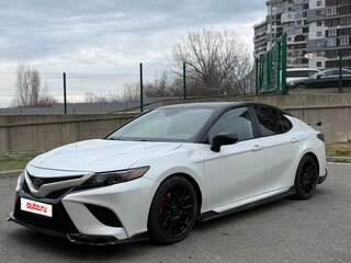 2019 Toyota Camry US Market VIII (XV70), белый, 3100000 рублей, вид 5