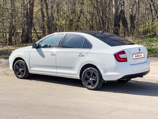 2019 Skoda Rapid I Рестайлинг, белый, 1029000 рублей, вид 4
