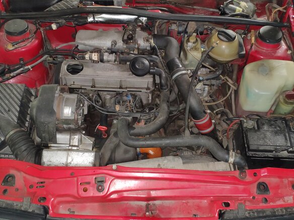 1988 Volkswagen Corrado, красный - вид 1
