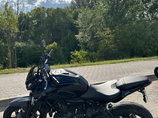 2022 Yamaha MT-07 (FZ-07), чёрный, 800000 рублей, вид 5