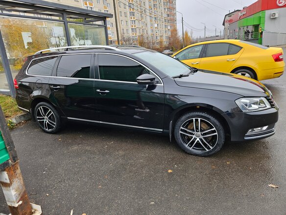 2012 Volkswagen Passat EcoFuel B7, чёрный, 1100000 рублей - вид 6