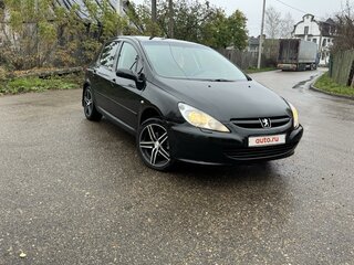 2002 Peugeot 307 I, чёрный, 360000 рублей, вид 2