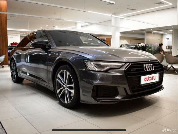 2020 Audi A6 45 TFSI V (C8), серый, 4050000 рублей - вид 4