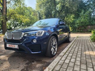 2017 BMW X4 30d I (F26), синий, 3300000 рублей, вид 1
