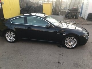 2006 BMW 6 серии 630i II (E63/E64), чёрный, 1500000 рублей, вид 3