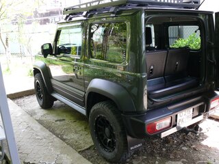 2021 Suzuki Jimny Sierra IV, зелёный, 2600000 рублей, вид 5