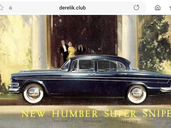 1963 Humber Hawk, чёрный, 2300000 рублей - вид 3