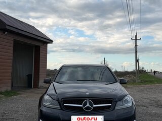 2012 Mercedes-Benz C-Класс 180 BlueEFFICIENCY III (W204) Рестайлинг, чёрный, 1450000 рублей, вид 2